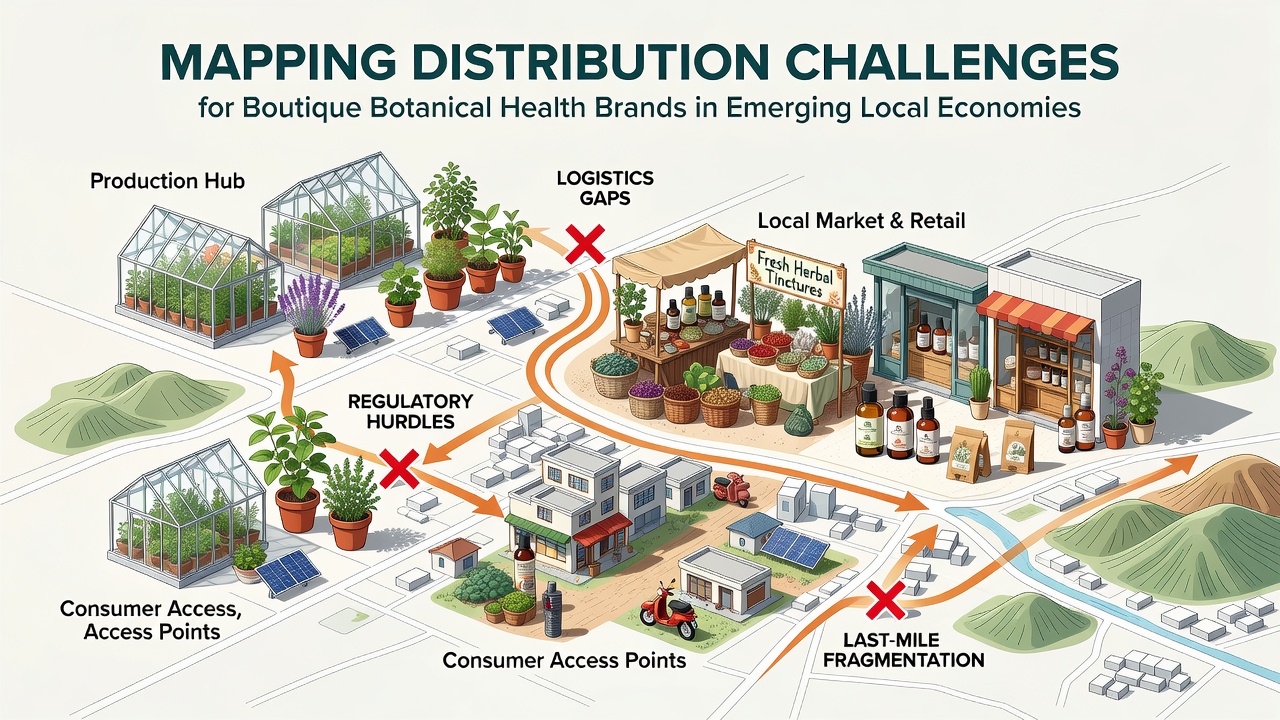 Mapping Distribution Challenges for Boutique Botanical Health Brands in Emerging Local Economies
